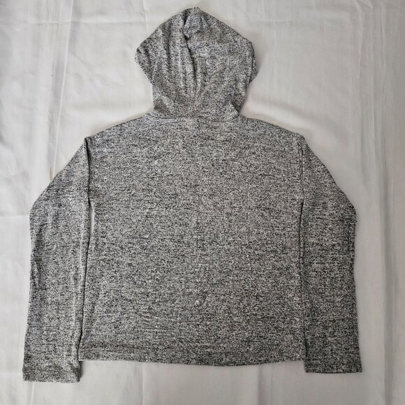 Member's Mark Kids Light Gray Heather My Favorite Cozy Hoodie Sweater Size 7/8 - Picture 4 of 9